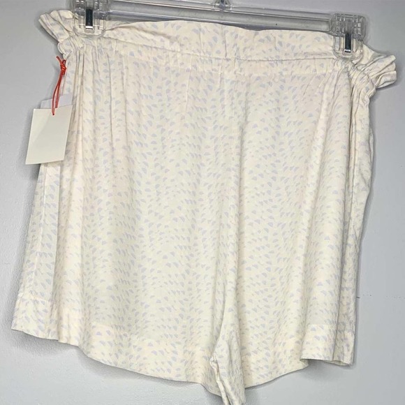 Nordstrom Open Edit Lennox Print Short, Cream & Ivory blue, Size M, NWT - Picture 2 of 5